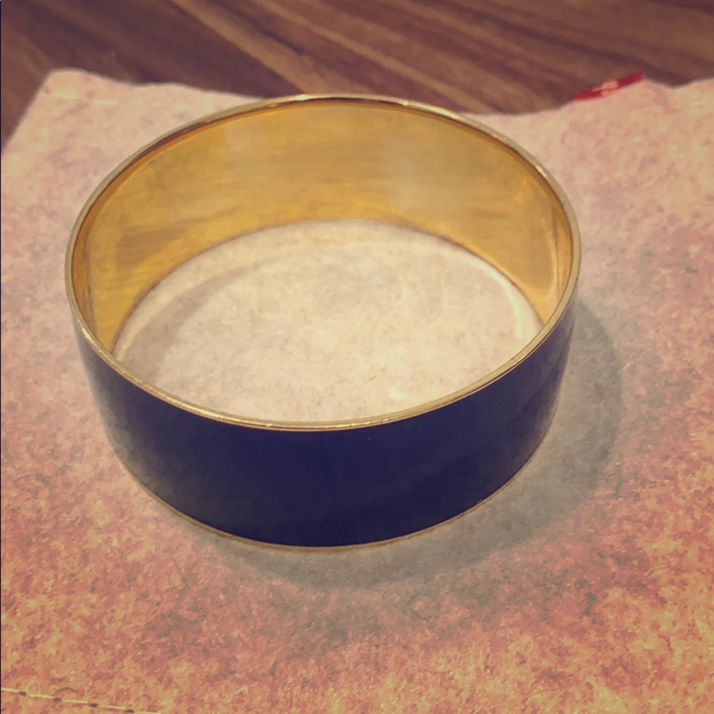 J. Crew Blue 1” Bangle Bracelet